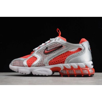 Nike Air Zoom Spiridon Caged Varsity Kırmızı / Gümüş Koşu Ayakkabısı Türkiye - 06XVWPXZ